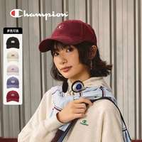 Champion 冠军秋冬新款经典棒球帽logo刺绣鸭舌帽男女情侣小脸帽