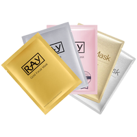 妆蕾RAY补水面膜 金色蚕丝面膜单片体验装 （泰国原装进口 补水保湿 收缩毛孔 提亮肤色）