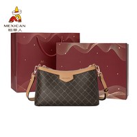 移动端：稻草人 包包女式百搭大气包小众高级感单肩斜挎包通勤女包