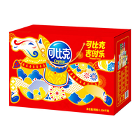 可比克骏马来财零食甄享礼盒1206g休闲零食大礼包膨化食品过年