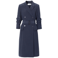 麦檬【限时特惠/捡漏】春秋通勤时尚气质职业收腰显瘦西装连衣裙女  S