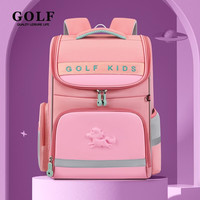 高尔夫 双肩背包男女儿童书包 款式2-粉红