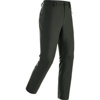 KAILAS凯乐石墨脱软壳裤GORE-TEX防风加绒保暖防静电户外登山徒步裤男款 尾松绿-男款 M