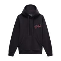 美特斯邦威卫衣男女同款秋冬季宽松纯色连帽加厚美式外套