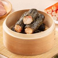 陶陶居紫菜卷蟹柳猪肉卷空气炸锅早餐半成品海苔鲜嫩多汁肉类制品