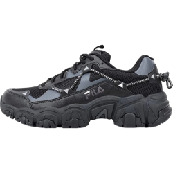 FILA 猫爪老爹鞋复古时尚运动鞋休闲鞋 黑色 35.5韩码220