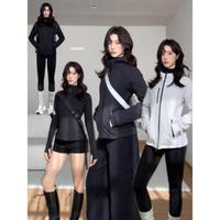 卡汐沐 修身加绒加厚软壳冲锋衣外套女秋冬季新款三合一运动套