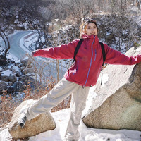 思凯乐 2025新款户外冲锋衣女款软壳防风防水外套登山