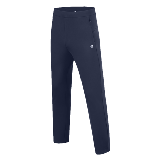 必迈 男女跑步轻弹抓绒长裤防风保暖训练运动裤通勤训练长裤 黛蓝 L 男