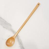 归味 长柄荷木勺子实木加长家用长勺烹饪调味料理汤勺精致