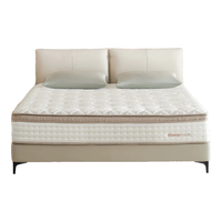 网易严选宗师垫lite版0胶独袋版 黄麻护脊席梦思弹簧床垫1.8*2米 适中偏硬 180*200cm