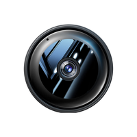 九目监控小巧无线手机远程免插电高清夜视家用摄影智能4G监控器WIFI室内外套装家庭360度无死角全景 圆形续航wifi版【 PIR侦测  远程监控】 128G