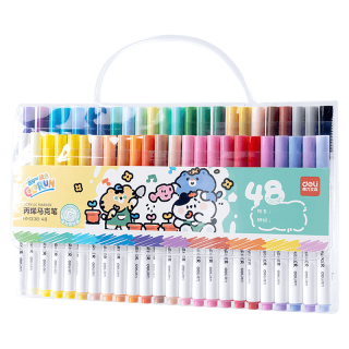 得力 丙烯马克笔 36色