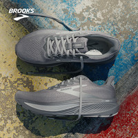 布鲁克斯（BROOKS）男子Ghost 17幽灵缓震跑鞋 浅铁灰/蘑菇灰 40