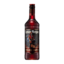 Captain Morgan 黑标牙买加朗姆酒 Captain Morgan 摩根黑标黑朗姆洋酒 700mL 1瓶