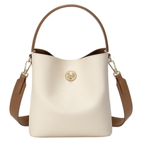 ST&SAT 【头层牛皮】2026真手提包女大容量水桶包百搭真皮单肩斜挎包