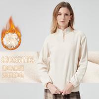 骆驼 CAMEL 户外抓绒衣外套女款春秋舒适打底上衣保暖抓绒衣女款半开胸抓绒衣