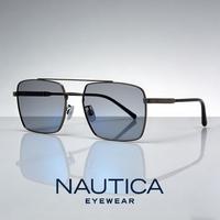 NAUTICA 浅灰镜片墨镜 偏光浅灰色镜片-金属镜框