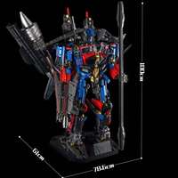 乐高积木k盒子变形金刚擎天柱机甲拼装模型男孩玩具生日礼物