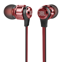 JBL 杰宝 T180A 入耳式降噪有线耳机 红色