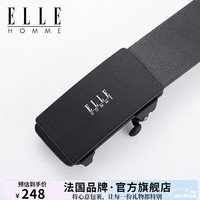 ELLE HOMME 男士皮带男真皮无牙自动扣腰带 902049-磨砂款 105cm