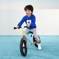 百亿补贴：adidas 运动套装儿童正品户外潮流百搭训练LOGO休闲两件套GM8976