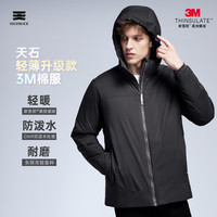 天石 新雪丽3M棉服男士户外中间层夹克外套F23160/177