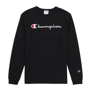  Champion 款 男女圆领长袖T恤