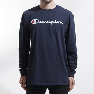  Champion 款 男女圆领长袖T恤