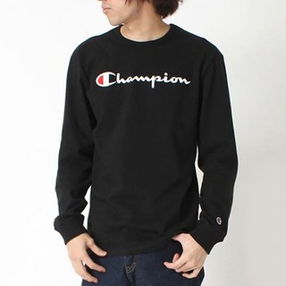  Champion 款 男女圆领长袖T恤