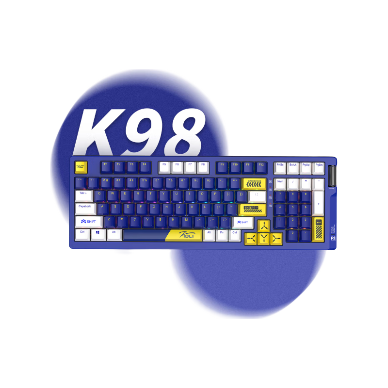 K98-1线性款（克莱因蓝）---字母蓝