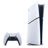 PlayStationPS5Slim轻薄款游戏机 国行PS5光驱版/数字版次时代游戏机 PS5Slim国行数字版双手柄+充电底座