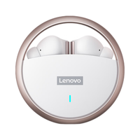  Lenovo/联想 HiFi音质 蓝牙耳机  奶茶白【耳夹式】