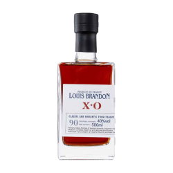 LOUIS BRANDON 法国进口XO白兰地 40度500mL单瓶装洋酒烈酒调酒基酒 