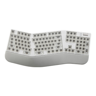  SANWA SUPPLY/山业 人体工学 机械键盘  无背光 冰晶石 茶轴