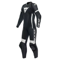 DAINESE 丹尼斯 GROBNIK KILLALANE 连体皮衣摩托车骑行服 尺码42 颜色948/黑白色