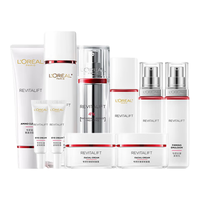 巴黎欧莱雅 L'OREAL PARIS欧莱雅(LOREAL)套装护肤化妆品复颜视黄醇抗皱紧致淡纹补水保湿水乳妈妈爱人礼物 10】复颜视黄醇9件套