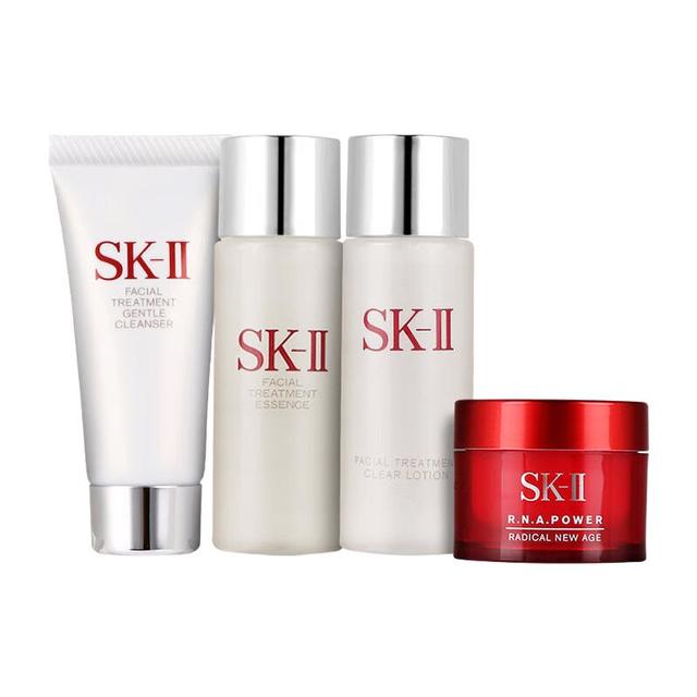 SK-II SK2基础修护四件套30ml+30ml+20g+15g 【报价价格评测怎么样