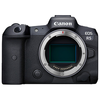 Canon 佳能 EOS R5 全画幅 微单相机 黑色 24-70mm F2.8 L IS USM 变焦镜头 单头套机