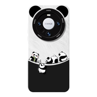 富朴适用华为mate70Pro手机壳mete60pro+熊猫m40硅胶全包50防摔 【调皮熊猫 】硅胶软壳防摔 华为 Mate 70 Pro+