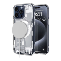  spigen 磁吸 iPhone 15 Pro Max手机壳  PC+TPU 白色