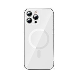 倍思 磁吸 iPhone13ProMax保护套  冰透 PC