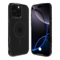 SPIGEN【灵动触控按键相机控制】适用苹果iphone16Pro Max手机壳触摸16pro透明防摔保护壳MagFit磁吸全包 磨砂黑( 店长 | 久用不发黄 ) iPhone 16 Pro