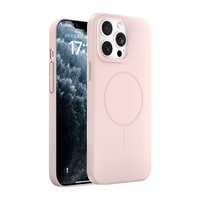  KEKLLE 磁吸无线充电 iPhone11pro手机壳  樱花粉 PC+TPU
