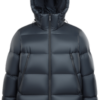 高梵 高梵黑金鹅绒服机能5.0五格冬男士短款羽绒服