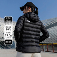 PUMA 薄款羽绒服外套女装保暖夹克连帽运动服 672283
