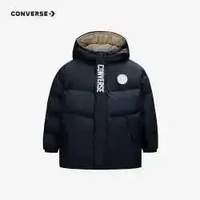 匡威 限时1小时！高充绒连帽短款加厚羽绒服（201g充绒量）