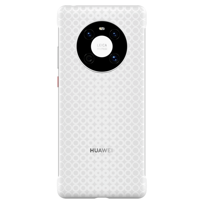 Mate40/E【珍珠白】Circles玻璃背盖