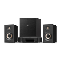  marantz/马兰士 蓝牙5.0 CD机有源HIFI音响套装  黑色