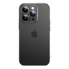 AMLLSYE 超薄裸感磨砂 iPhone15手机壳+钢化膜  钛黑色 TPU